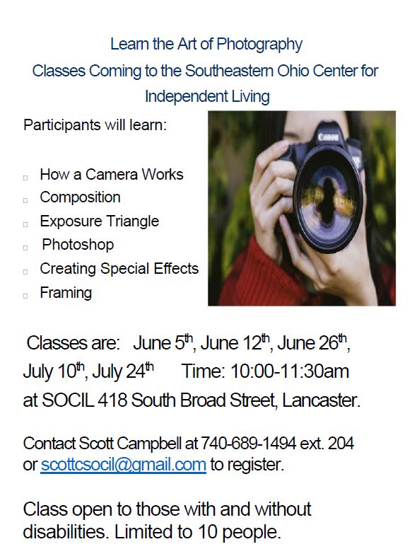 Learn the Art of Photography ad
