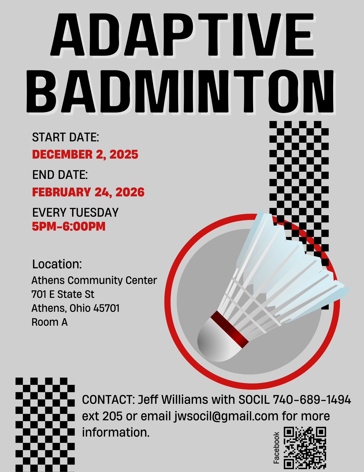 Adaptive Badminton ad