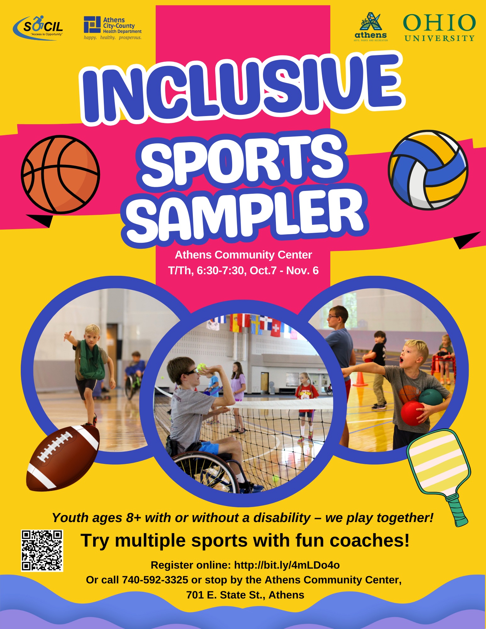 Inclusive Sports Flyer ad