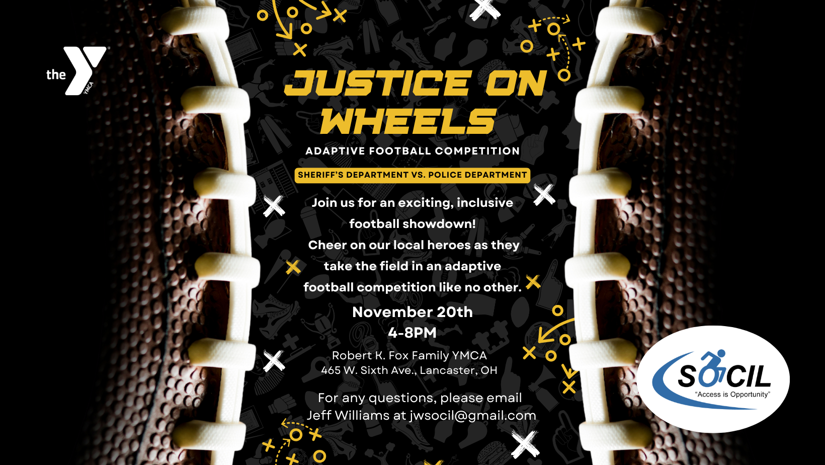 Justice On Wheels ad