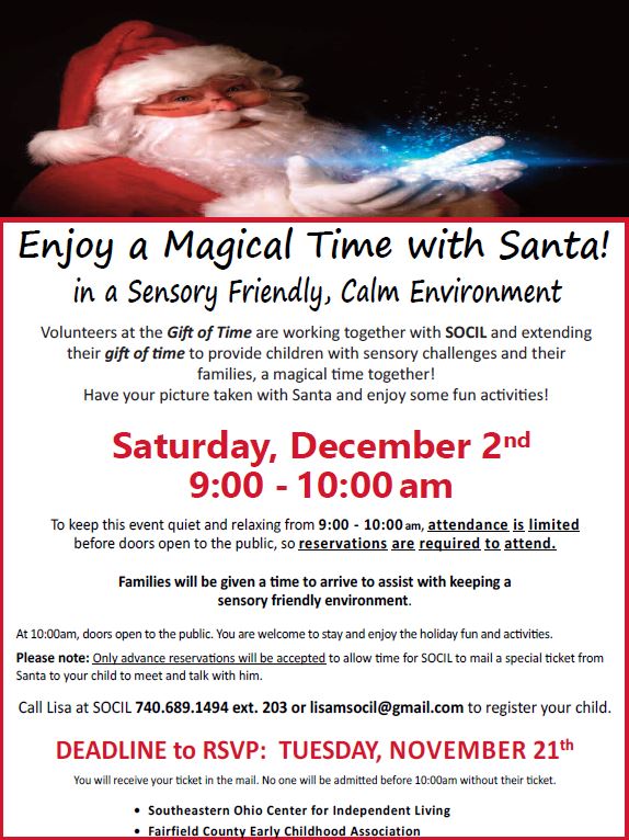 santa flyer ad