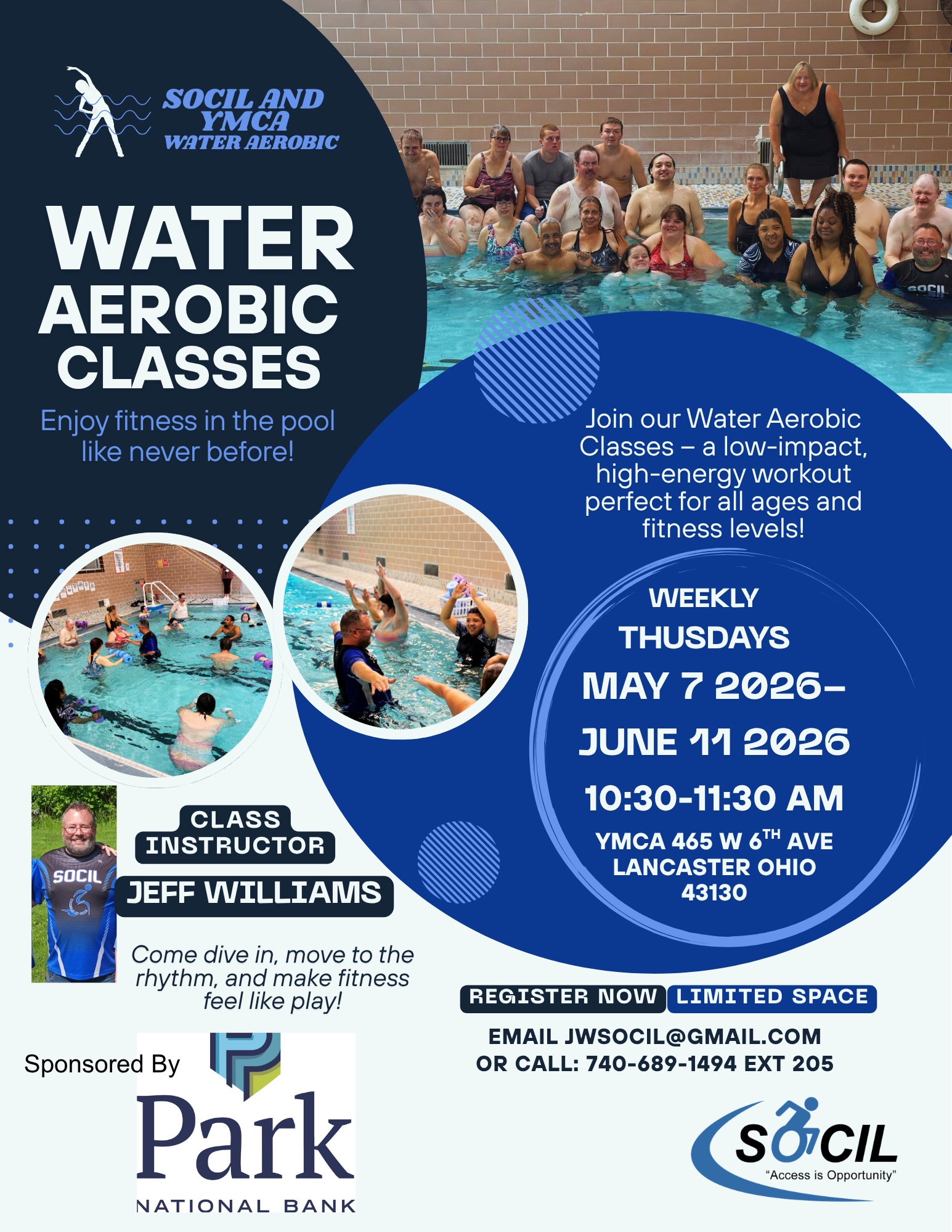 WATER AEROBIC CLASSES ad